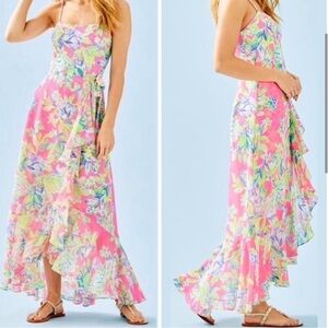 Lilly Pulitzer Floral Maxi Dress
